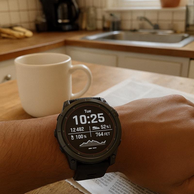 Smartwatch multideporte con GPS solar y mapas offline integrados