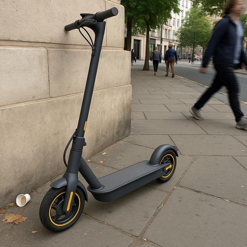 Patinete eléctrico con 70 km de autonomía y doble suspensión